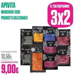 Medi-Market Apivita maschere viso prodotti selezionati offerta