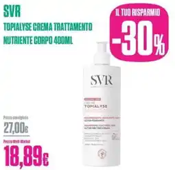 Medi-Market Svr topialyse crema trattamento nutriente corpo offerta