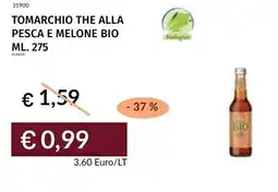 Prezzemolo e Vitale Tomarchio the alla pesca e melone bio offerta