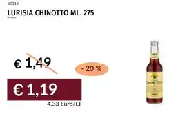 Prezzemolo e Vitale Lurisia chinotto offerta