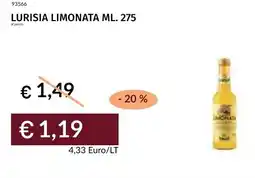 Prezzemolo e Vitale Lurisia limonata offerta