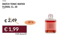 Prezzemolo e Vitale Match tonic water floral offerta