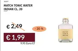 Prezzemolo e Vitale Match tonic water indian offerta