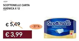 Prezzemolo e Vitale Scottonelle carta igienica x 12 offerta