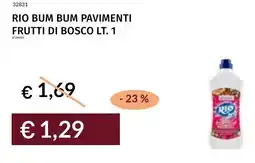 Prezzemolo e Vitale Rio bum bum pavimenti frutti di bosco offerta