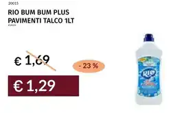 Prezzemolo e Vitale Rio bum bum plus pavimenti talco offerta