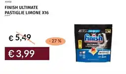 Prezzemolo e Vitale Finish ultimate pastiglie limone x16 offerta