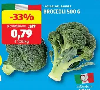 ALDI I colori del sapore broccoli offerta