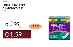 Prezzemolo e Vitale Lines seta ultra anatomico x 12 offerta