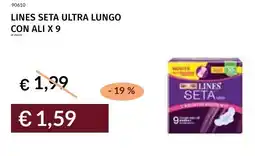Prezzemolo e Vitale Lines seta ultra lungo con ali x 9 offerta
