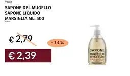 Prezzemolo e Vitale Sapone del mugello sapone liquido marsiglia offerta