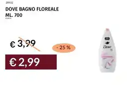 Prezzemolo e Vitale Dove bagno floreale offerta