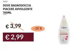 Prezzemolo e Vitale Dove bagnodoccia piacere avvolgente offerta