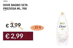 Prezzemolo e Vitale Dove bagno seta preziosa offerta