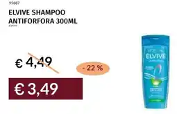 Prezzemolo e Vitale Elvive shampoo antiforfora offerta