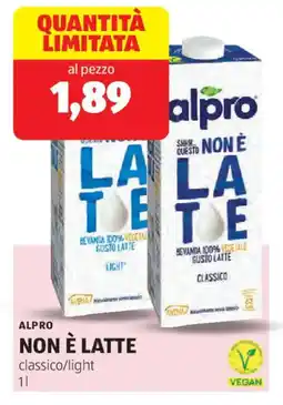 ALDI Alpro non è latte classico/light offerta