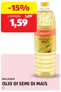 ALDI Bellasan olio di semi di mais offerta