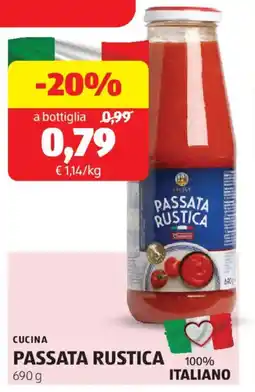 ALDI Cucina passata rustica offerta