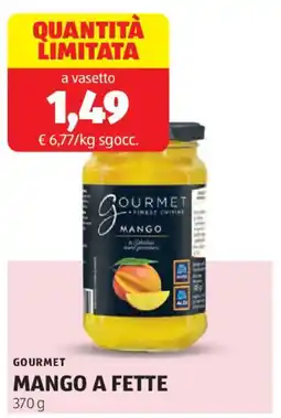 ALDI Gourmet mango a fette offerta