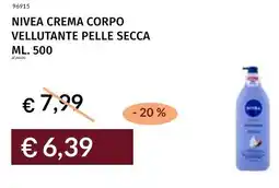 Prezzemolo e Vitale Nivea crema corpo vellutante pelle secca offerta