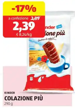 ALDI Kinder colazione più offerta
