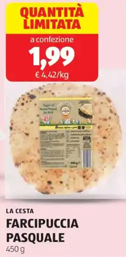 ALDI La cesta farcipuccia pasquale offerta