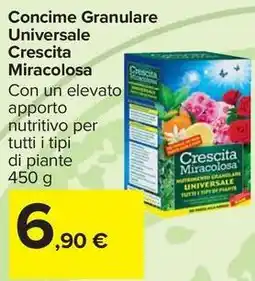 Carrefour Market Concime Granulare Universale Crescita Miracolosa offerta