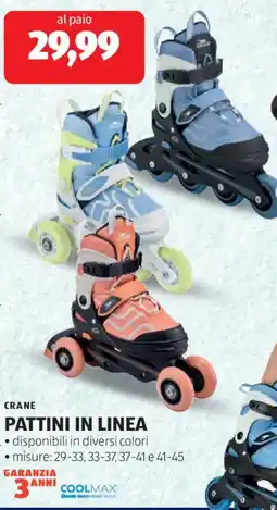 ALDI Crane pattini in linea offerta