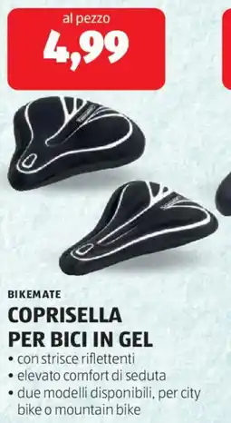 ALDI Bikemate coprisella per bici in gel offerta