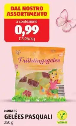 ALDI Monarc gelées pasquali offerta