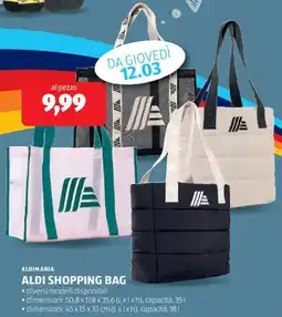 ALDI Aldimania aldi shopping bag offerta