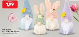 ALDI Home creation peluche pasquali offerta