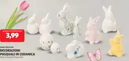 ALDI Home creation decorazioni pasquali in ceramica offerta
