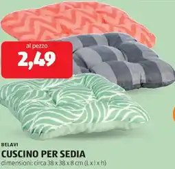 ALDI Belavi cuscino per sedia offerta