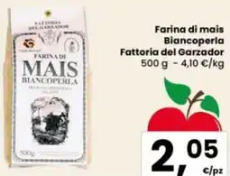 Eurospar Farina di mais Biancoperla Fattoria del Garzador offerta