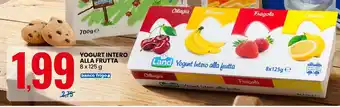 Eurospin Land yogurt intero alla frutta offerta