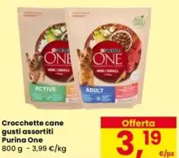 Eurospar Crocchette cane Purina One offerta