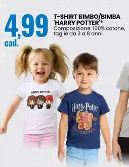 Eurospin T-shirt bimbo/bimba 'harry potter' offerta
