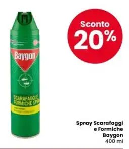 Eurospar Spray Scarafaggi e Formiche Baygon offerta