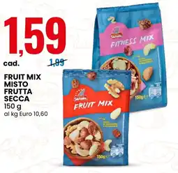 Eurospin Fruit mix misto frutta secca offerta