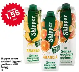 Eurospar Skipper senza zuccheri aggiunti Zuegg offerta