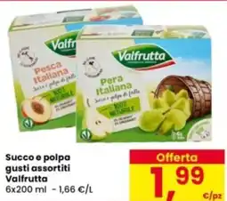 Eurospar Succo e polpaValfr Valfrutta offerta