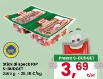 Stick di speck IGP S-BUDGET
