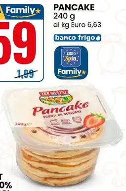 Eurospin Tre mulini pancake offerta