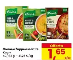 Eurospar Creme e ZuppeCreme e Zuppe assortite Knorr Knorr offerta