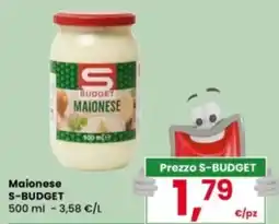 Eurospar Maionese S-BUDGET offerta