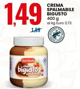 Eurospin Dolciando crema spalmabile bigusto offerta
