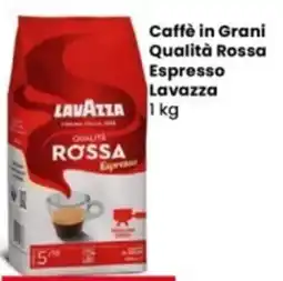 Eurospar Caffè in Grani Qualità Rossa Espresso Lavazza offerta