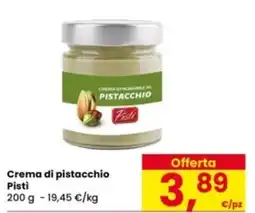 Eurospar Crema di pistacchio Pisti offerta