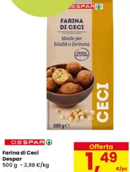 Eurospar Farina di Ceci Despar offerta